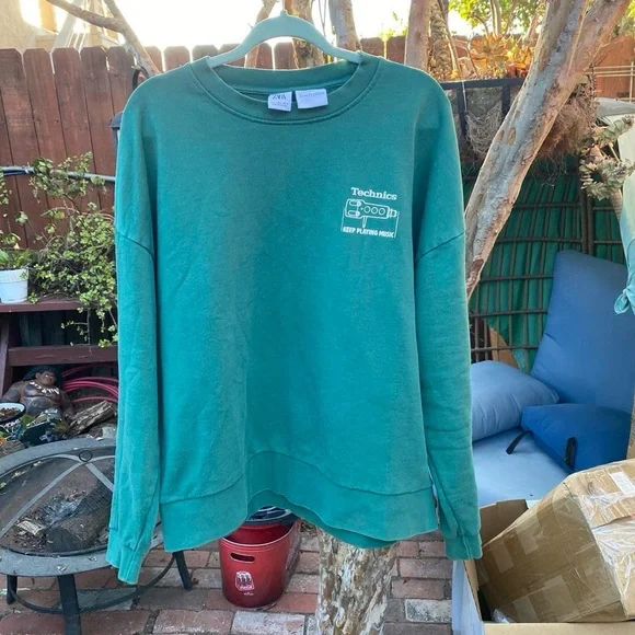 Technics x Zara Crewneck sweatshirt in Large - Picture 5 of 8